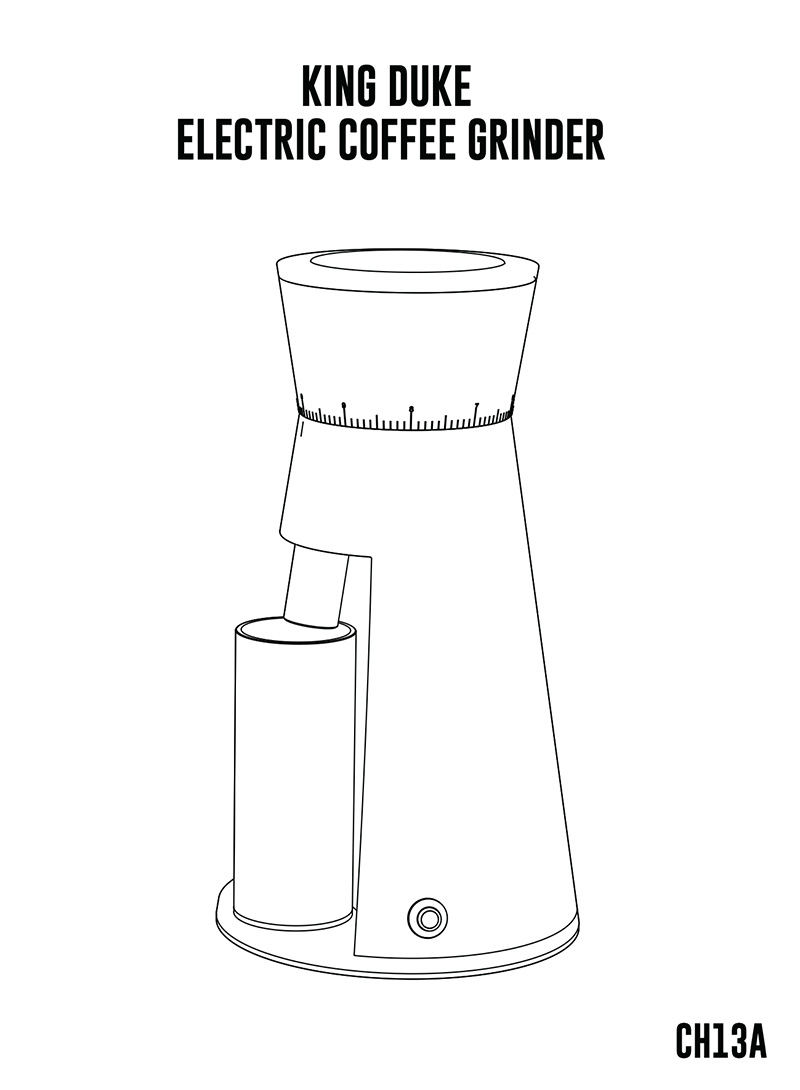 King Electric Grinder User Manual