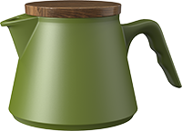 Aurora Tea Pot TPA600-06A Green