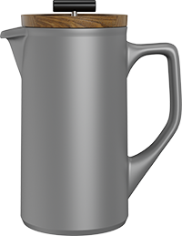 Eternity Ceramic French Press CPA600-02A Gray