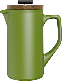 Eternity Ceramic French Press CPA600-02A Green